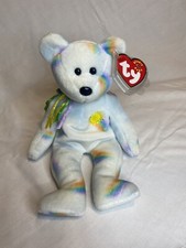 TY Beanie Babies,  CHEERY The Bear  Sunshine Rainbow 2000 Retired With Tags!