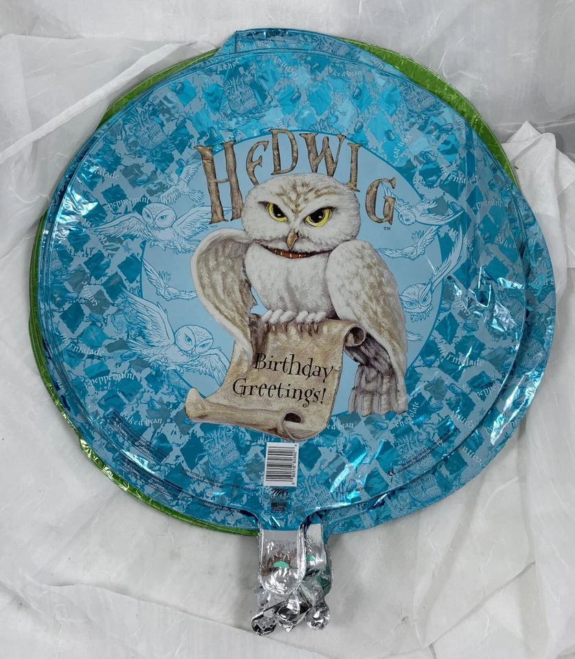 (19) GLOBOS HARRY POTTER MYLAR - HEDWIG, GRYFFINDOR FELIZ CUMPLEAÑOS Foto 4 de 4