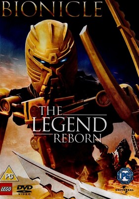 Lego Bionicle: The Legend Reborn / La Renaissance (DVD, 2009
