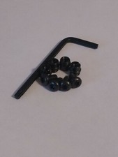 1911 Grip Screws Bushings Black Oxide T15 Torx Wrench Included