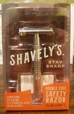 Shavely's Stay Sharp Double Edge Safety Razor 