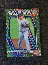 2021 Mosaic Gleyber Torres Will To Win Green Prizm #WTW7 New York Yankees