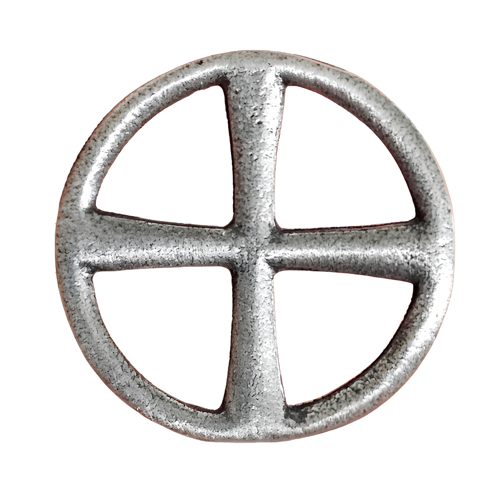 Celtic Sun Cross Pewter Pin Badge Wheel Ethnic Brooch Tie Coat Lapel Jewellery