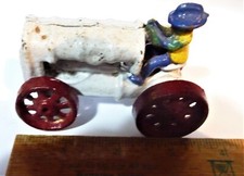 ANTIQUE CAST IRON TRACTOR w/ DRIVER HUBLEY ARCADE OR  