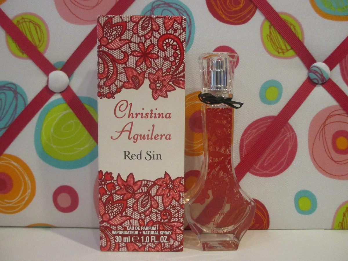 CHRISTINA AGUILERA RED SIN EAU DE PARFUM SPRAY 1 OZ BOXED