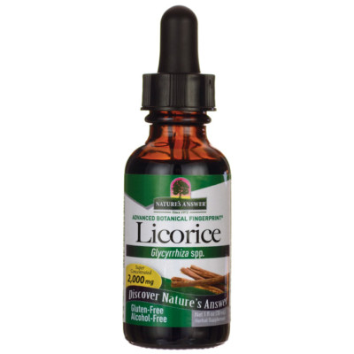 Nature's Answer, Süßholz, alkoholfrei, 525mg, 30 ml vertrauenswürdiger Lieferant