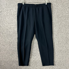NEW Banana Republic Women's Size XL Dark Blue Polyester Hayden Pull On Pants