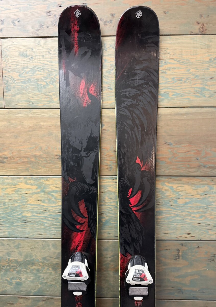 K2 Pettitor Sean Pettit 2013 Pro Powder 189cm Skis W/ Marker