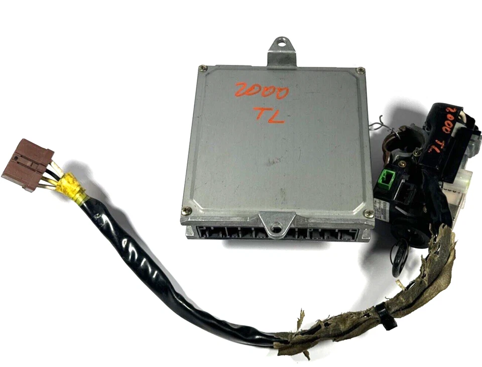 Acura TL 2002-2003 3,2 L ECU ORDENADOR E INTERRUPTOR DE ENCENDIDO JUEGO 37820-P8E-326 Foto 4 de 4