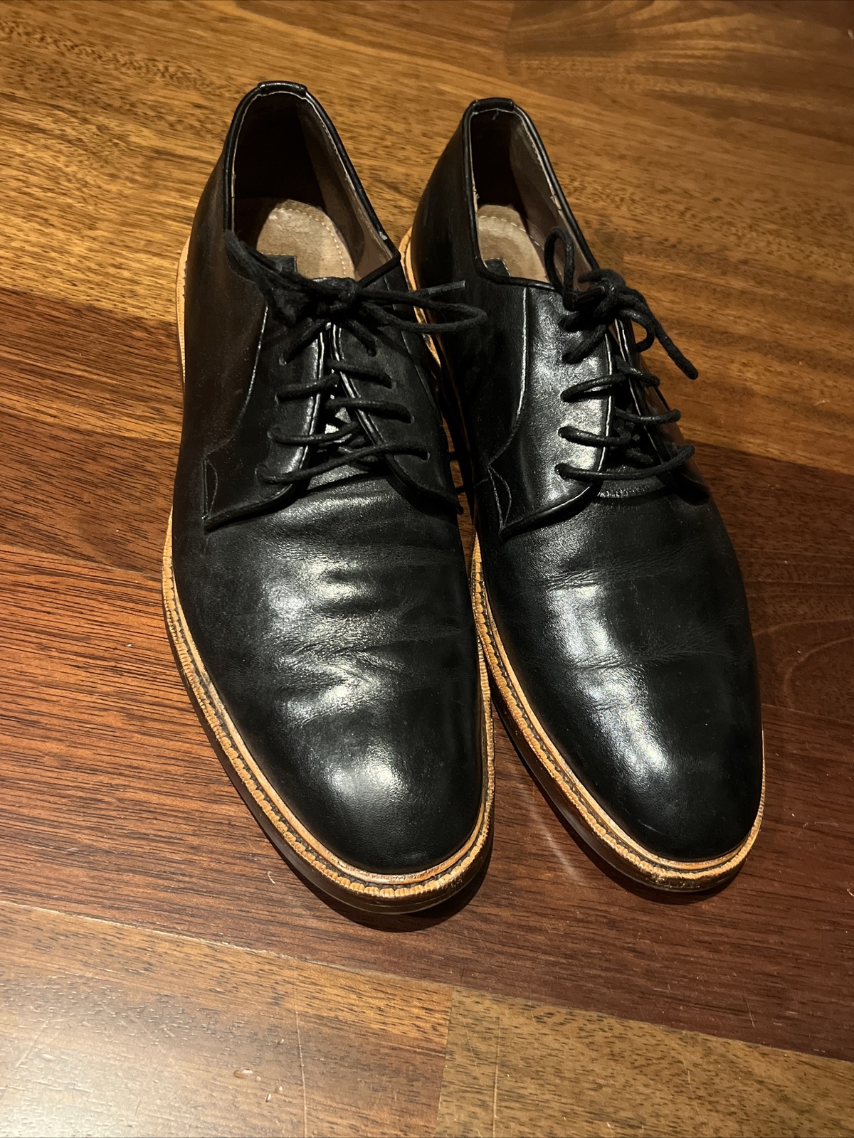 SAOLA Suola a contrasto Gordon Rush nera derby taglia 10