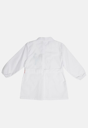 Kindergarten White Kindergarten Apron with Collar Design Made in Italy - Picture 3 of 4