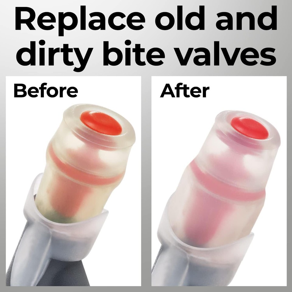 5Pack Replacement Bite Valve Nozzles Compatible with Osprey, Nathan