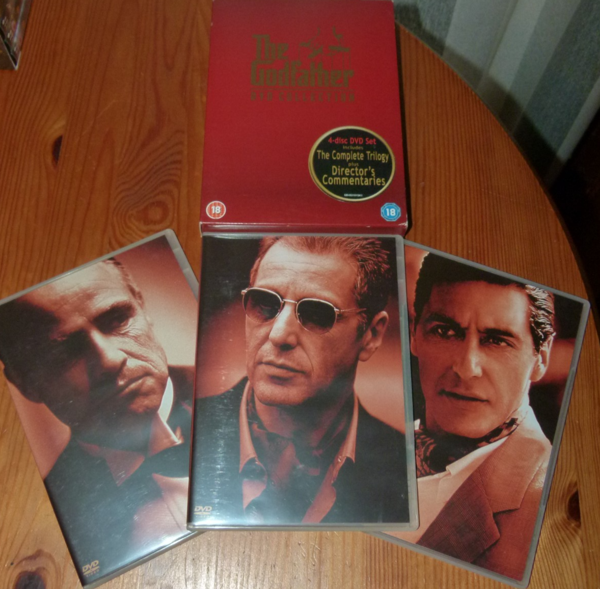 The Godfather Trilogy: The Coppola Resto DVD 4 discs Complete  Marlon Brando