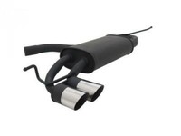 Novus Sportauspuff Gruppe N 2X76Mm Ms-Design VW Golf VI 2.0TDI O. Ausschnitt