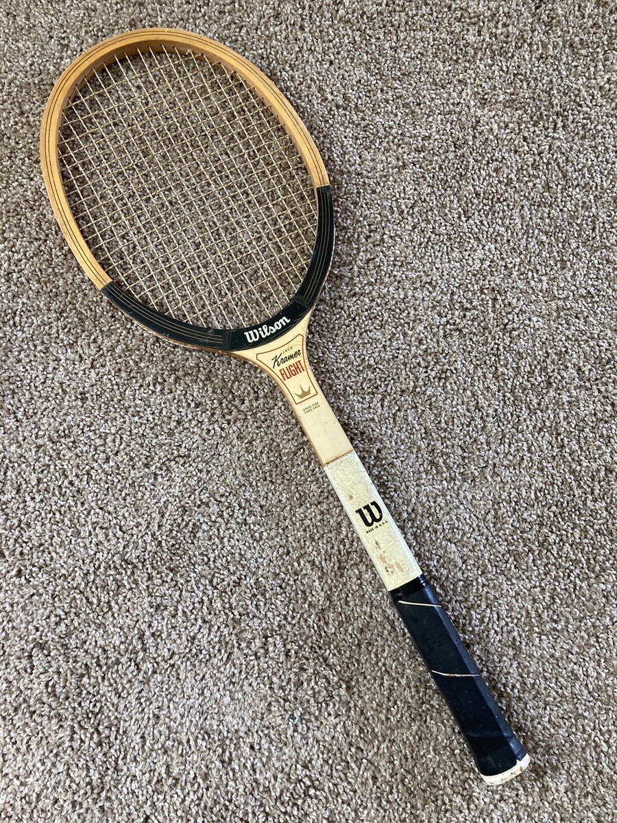 Vintage - Raquette Tennis Bois Wilson Jack Kramer Flight 60s/70s, Taille 4
