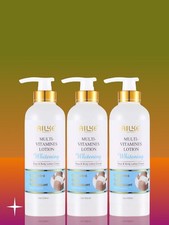  3pcs Multi-Vitamines Lotion Skin Whitening Face  Body Lotion Cream, 500ml