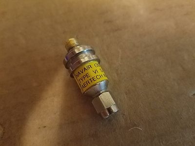 Aerotech Navair 30003 21847 Type VI P/N 1570702 SMA(m-f) RF Microwave #001515B