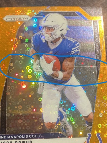 Josh Downs 2024 Panini Prizm Disco Prizm #122 Indianapolis Colts *Print Line* - Bild 2 von 3
