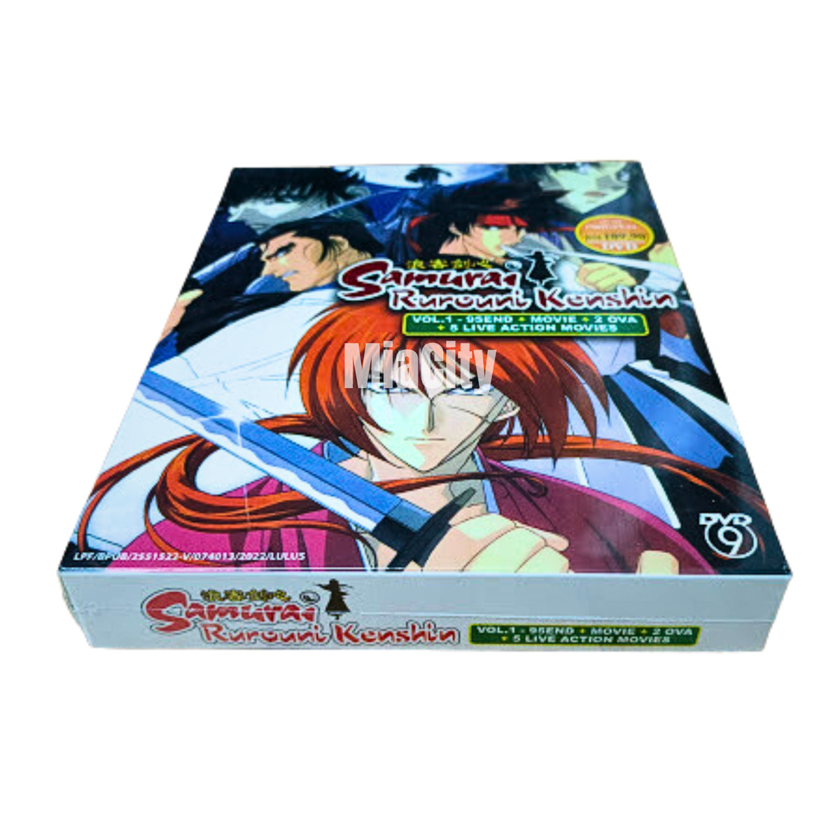 DVD Samurai Rurouni Kenshin Vol 1-95 + Movie +2 OVA +3 Live Action Movie  Eng Sub