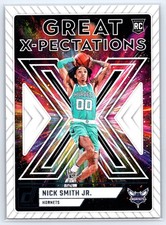 2023-24 Donruss Great X-Pectations #7 Nick Smith Jr. - Charlotte Hornets