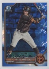 2022 Bowman Sapphire Edition Chrome Prospects Diego Velasquez #BCP-110 0r5k