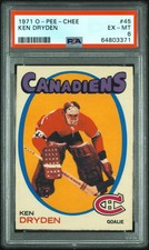 1971 O-Pee-Chee Ken Dryden #45 PSA 6