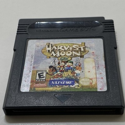 Game Boy Color HARVEST MOON GBC 1998 NEW BATTERY & Tested Game Cartridge READ!