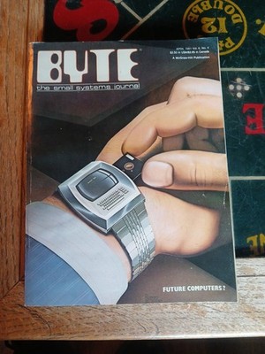 Rare April 1981 Byte Magazine ''Future Computers,'' First Smartwatch Concept