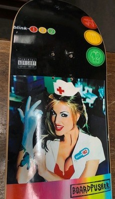 BLINK 182 SKATEBOARD DECK ONE OF A KIND RARE PRESSING GREA5