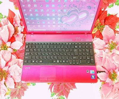 SONY VAIO Pink Intel Core i5 Windows 11 SSD 256GB 8GB Blu-ray DVD