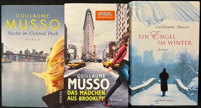 SAMMLUNG PAKET - 3 x GUILLAUME MUSSO - Engel im Winter, Mädchen aus Brooklyn ua