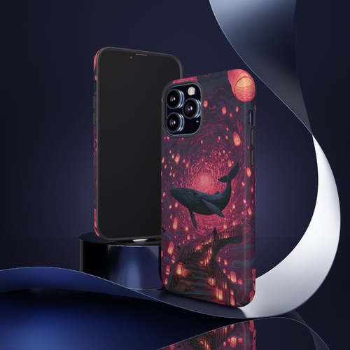 Flying Whale Staircase Lanterns - Phone Cover Case for iPhone, Galaxy, Pixel - 第 103/259 張圖片
