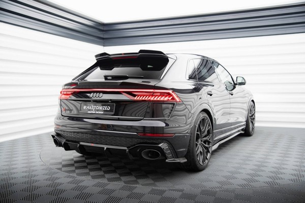 Maxton Design Carbon Diffusor Flaps Passend FüR Audi RSQ8 Mk1-image