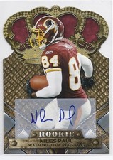 2011 Crown Royale Autographs Gold #170 Niles Paul Auto /499 FB