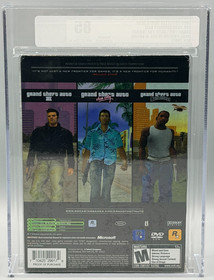 Grand Theft Auto The Trilogy Microsoft Xbox Sealed New VGA 85 Graded