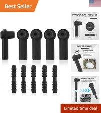 5pcs Brake Bleeder Kit Connector Fluid Bleeder Kit Simple Bleeding Adapter