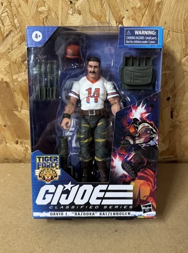 David L. ‘Bazooka’ Katzenbogen Tiger Force G.I. JOE Classified Series 6” Figure