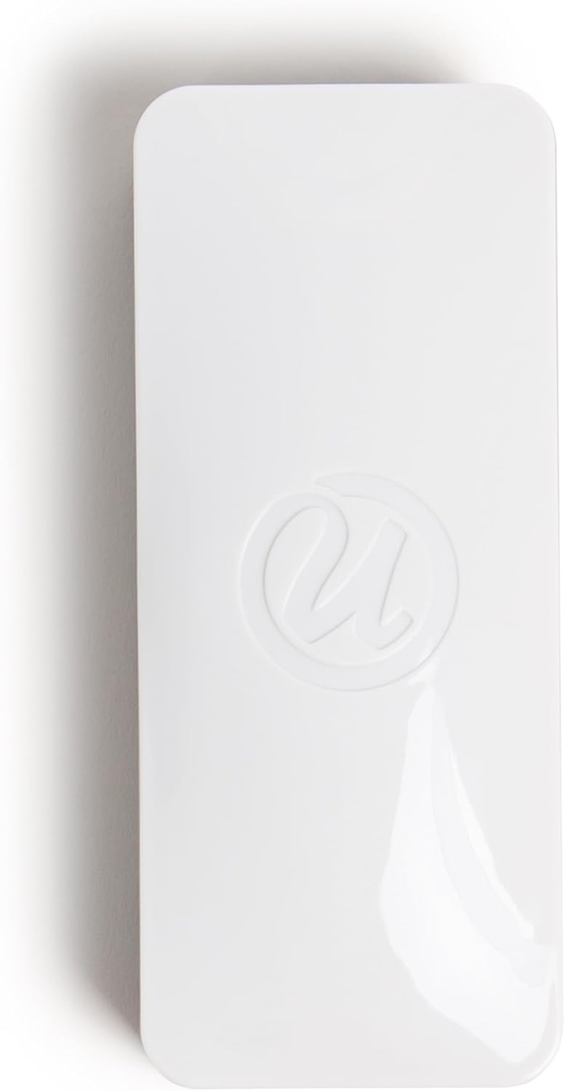 Whiteboard Eraser, Magnetic Dry Wipe Board Cleaner 5X12.7X2.5 Cm in White, Light