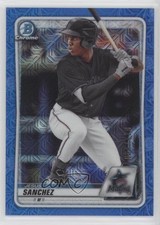 2020 Bowman Chrome Prospects Mega Box Blue Mojo Refractor /150 Jesus Sanchez xm5