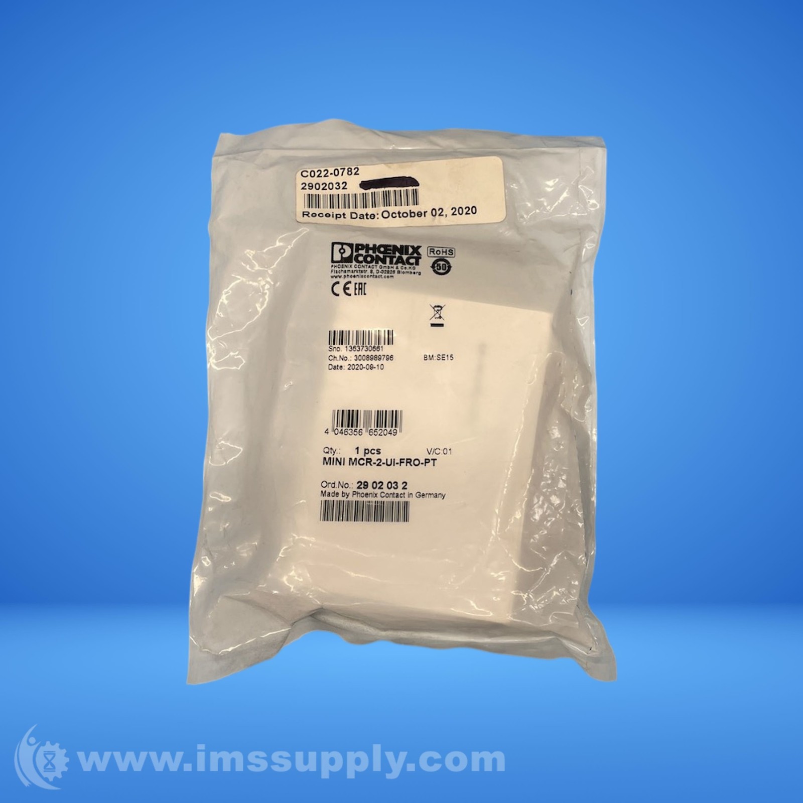 Phoenix Contact MINI MCR-2-UI-FRO-PT Analog Frequency Transducer FNFP