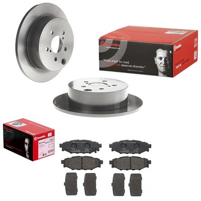 brembo BREMSSCHEIBEN 274mm + BELÄGE HINTEN passend für FORESTER SJ IMPREZA GP GJ