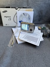 Samsung Digimax i5 Digitalkamera Kompakt Silb...