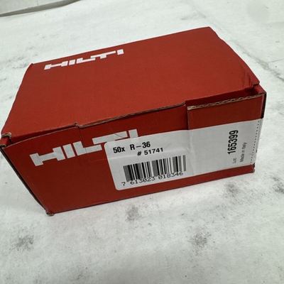 #ad Hilti R 36 Direct Fastening Metal Steel Washer 50 Pcs.#51741 Pack brand new. $22.49