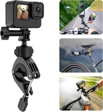 Handlebar/Pole Mount with 1/4' 360  Ball Head Rotation-- GoPro Hero  Insta 360