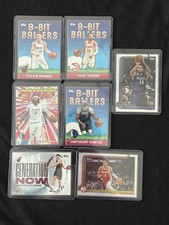 Topps NBA Lot (8)Inserts  & Rookies – Trae Young, Tyler Herro, Anthony Davis,