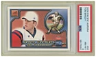 2000 Pacific Aurora Tom Brady #84 PSA 8 RC New England Patriots
