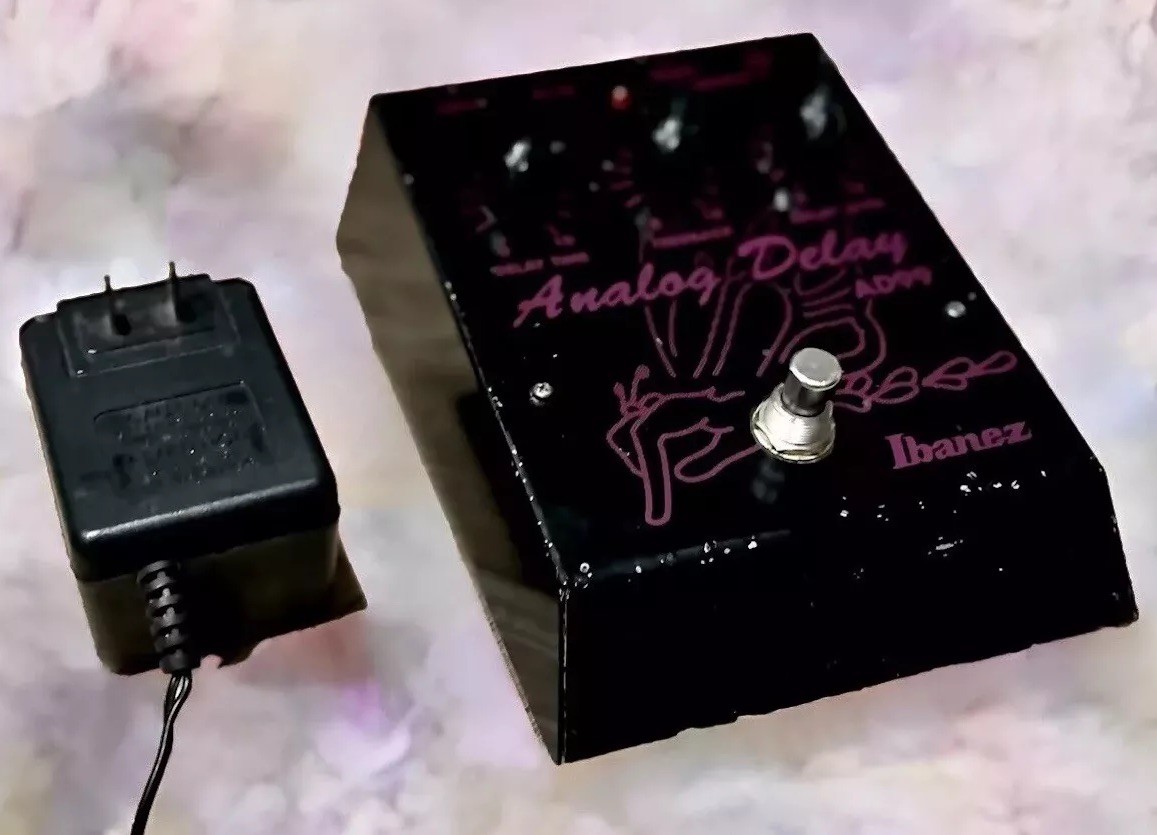 Ibanez AD 99 Vintage Analog Echo Delay Pedal + Power Supply Japan