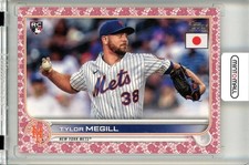 2022 Topps Baseball Japan Edition Tylor Megill Rookie Cherry Blossoms