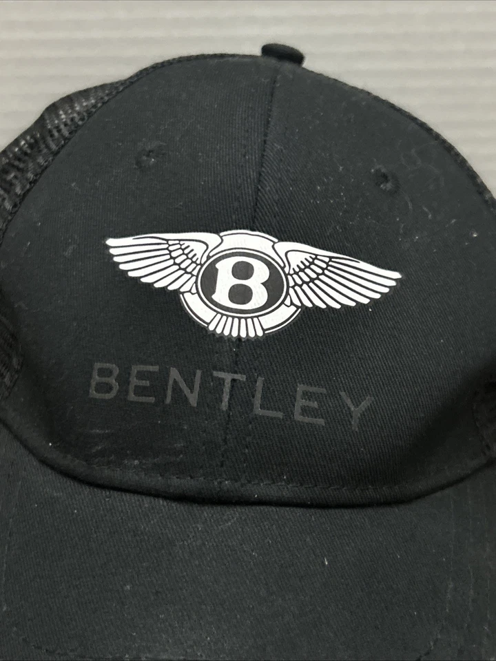 Sombrero de camionero de béisbol Bentley para automóvil automóvil malla trasera ajustable por tres pulgadas Foto 2 de 4