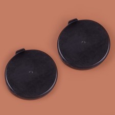 2pcs Headlight Dust Cover Waterproof Dustproof Cap Fit For Jeep Renegade Version